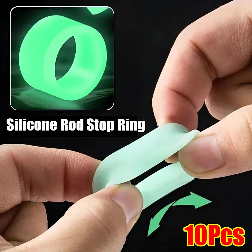 Vape Band Silicone - 10 Buah Cincin Pembungkus Gagang Joran