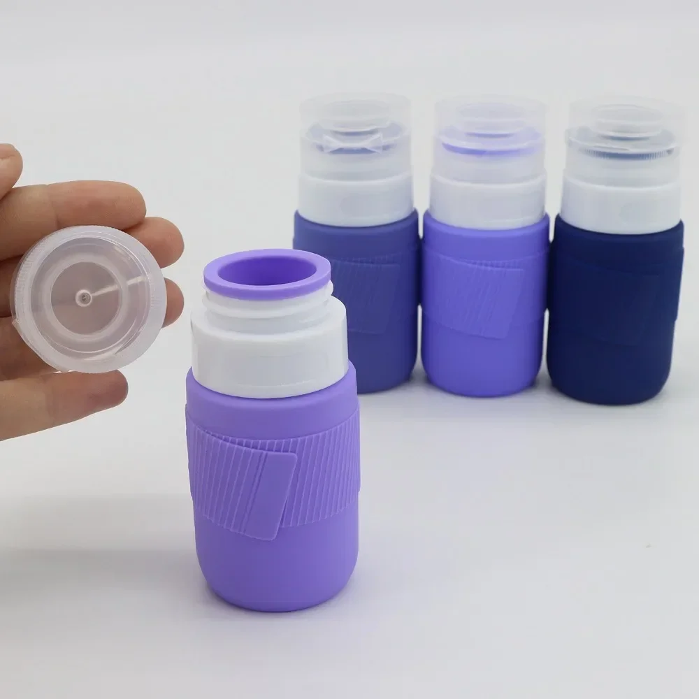 Squonk Bottle Silicone - Botol Perjalanan Silikon Portabel Anti Bocor,