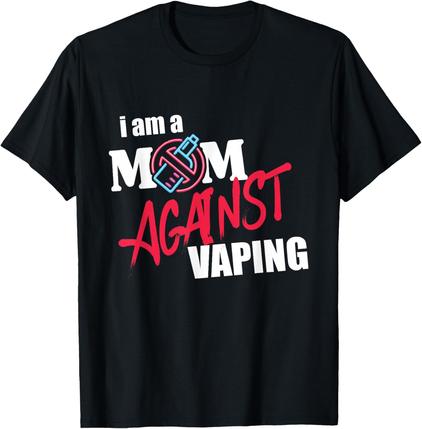 Vaping Shop - Kaos Grafis Mom Against Vaping Kaos