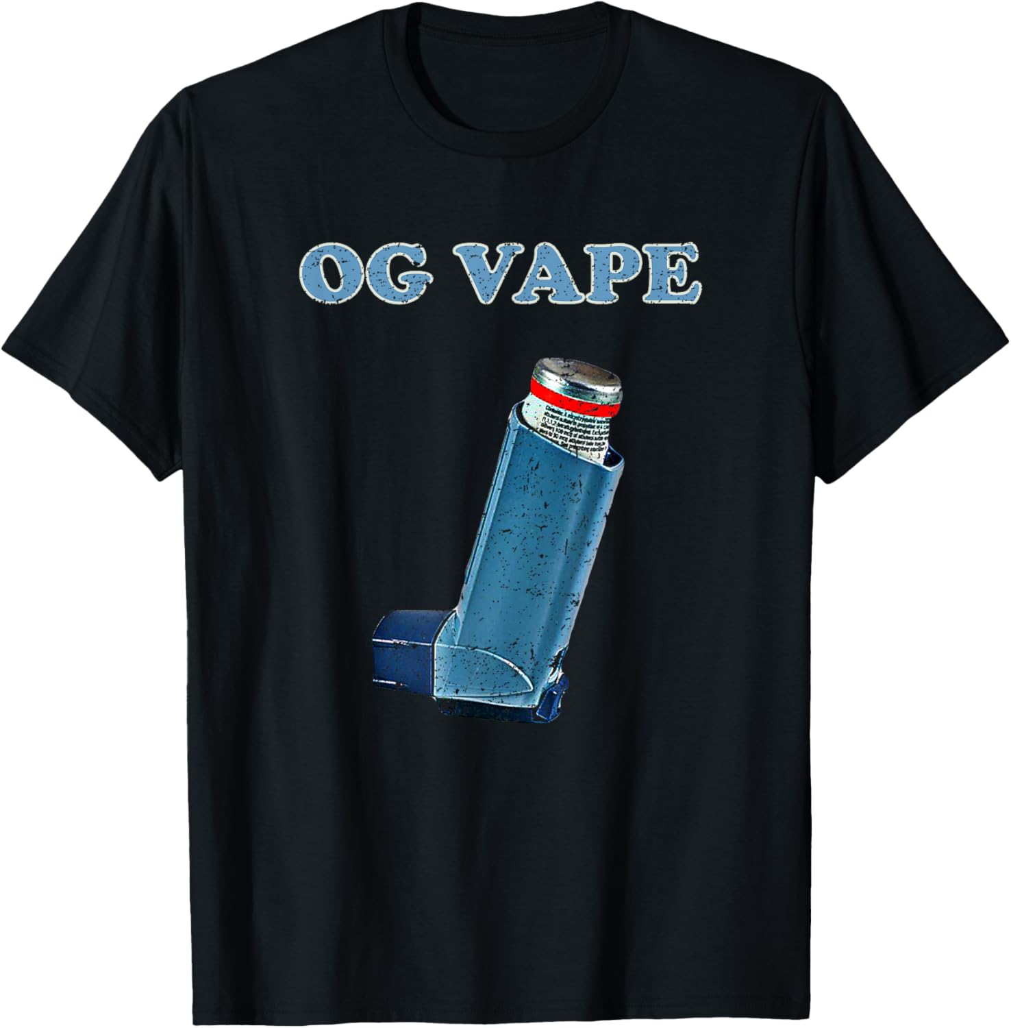Vaping Shop - Kaos Grafis OG Vape Asthma Inhaler
