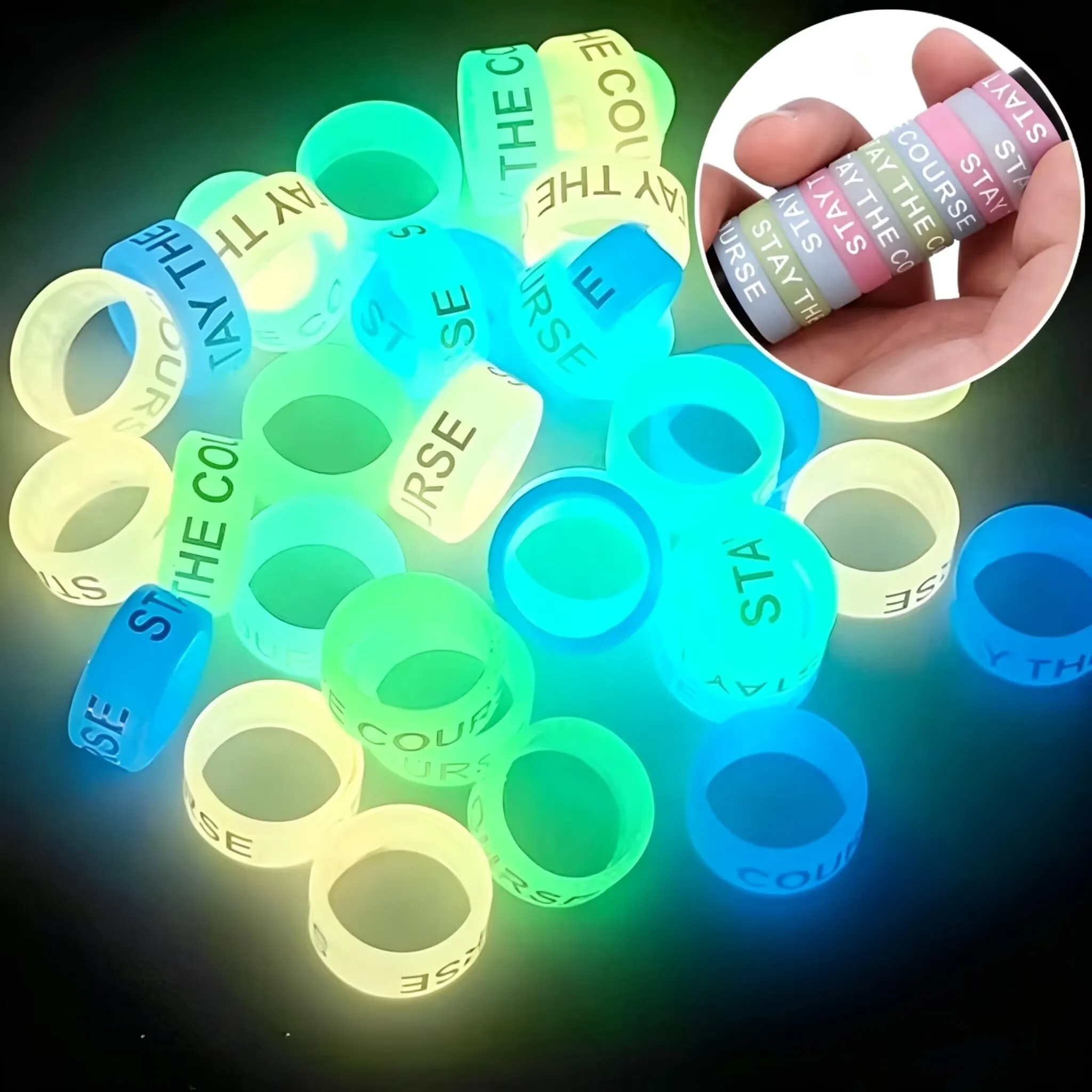 Vape Band Silicone - 20 Buah Karet Gelang Silikon Anti