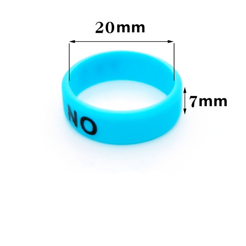 10 Buah/Lot Casing Pelindung P - Vape Band Silicone ulasan dan harga