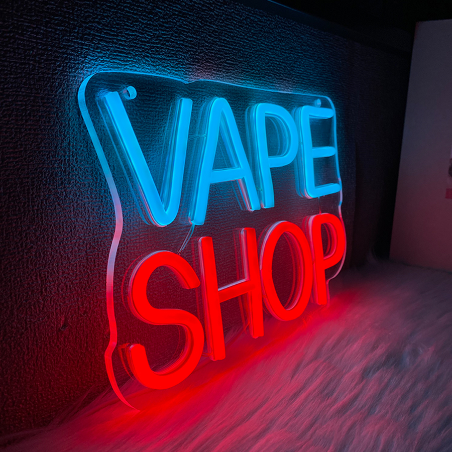 Neon Sign Toko Vape Untuk Deko - Vaping Shop ulasan dan harga