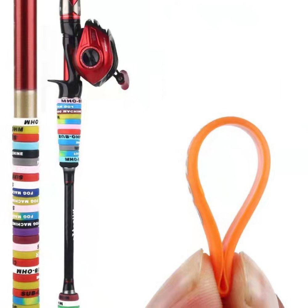 10 buah sarung joran pancing s - Vape Band Silicone ulasan dan harga