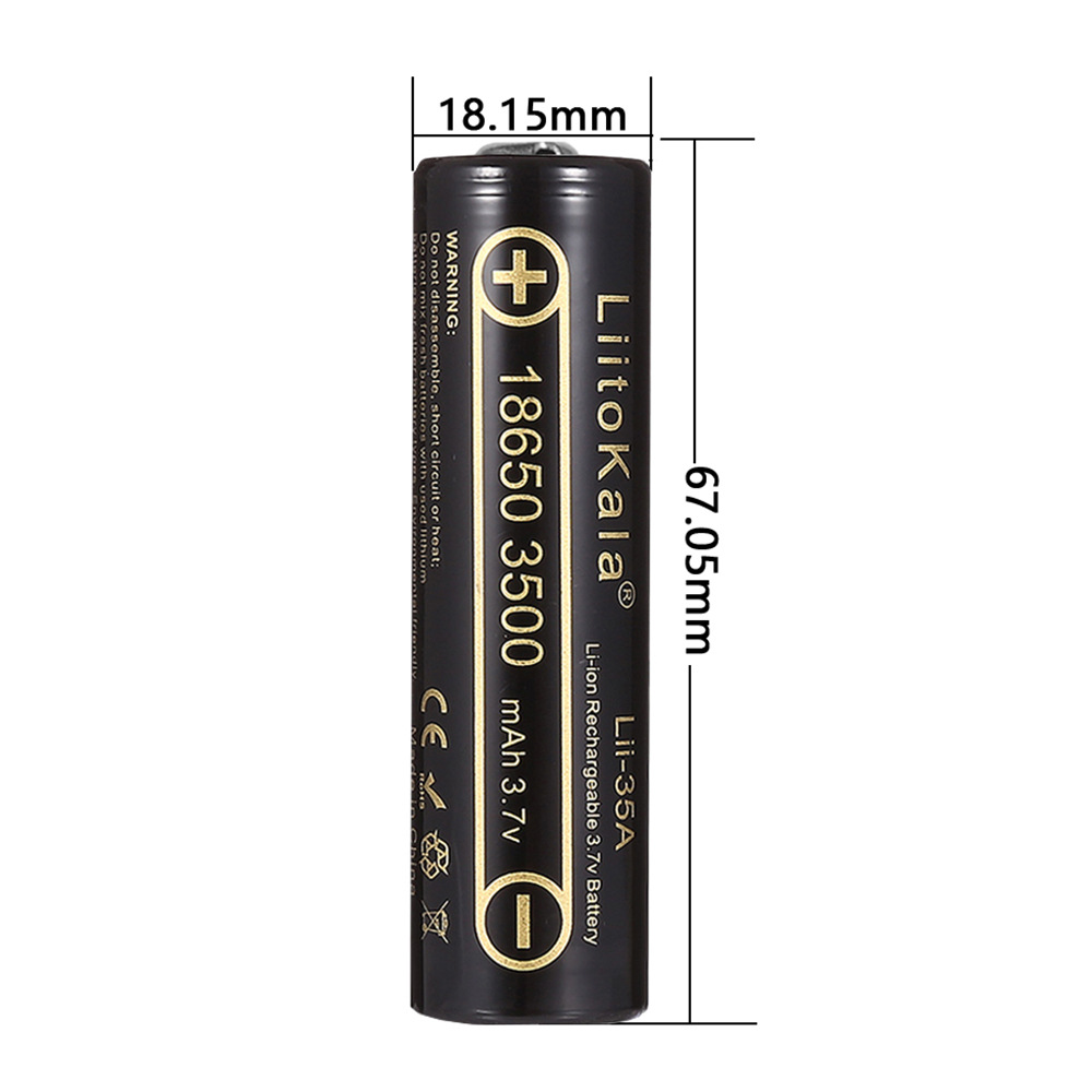 2-10 Buah LiitoKala Lii-35A 18 - Vape Battery 18650 ulasan dan harga