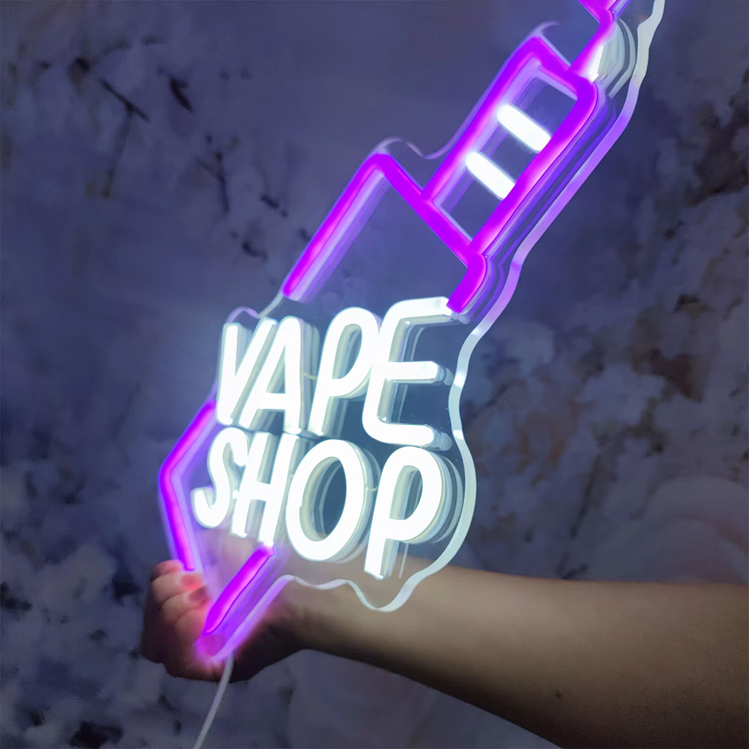Tanda Neon LED Toko VAPE Cocok - Vaping Shop ulasan dan harga