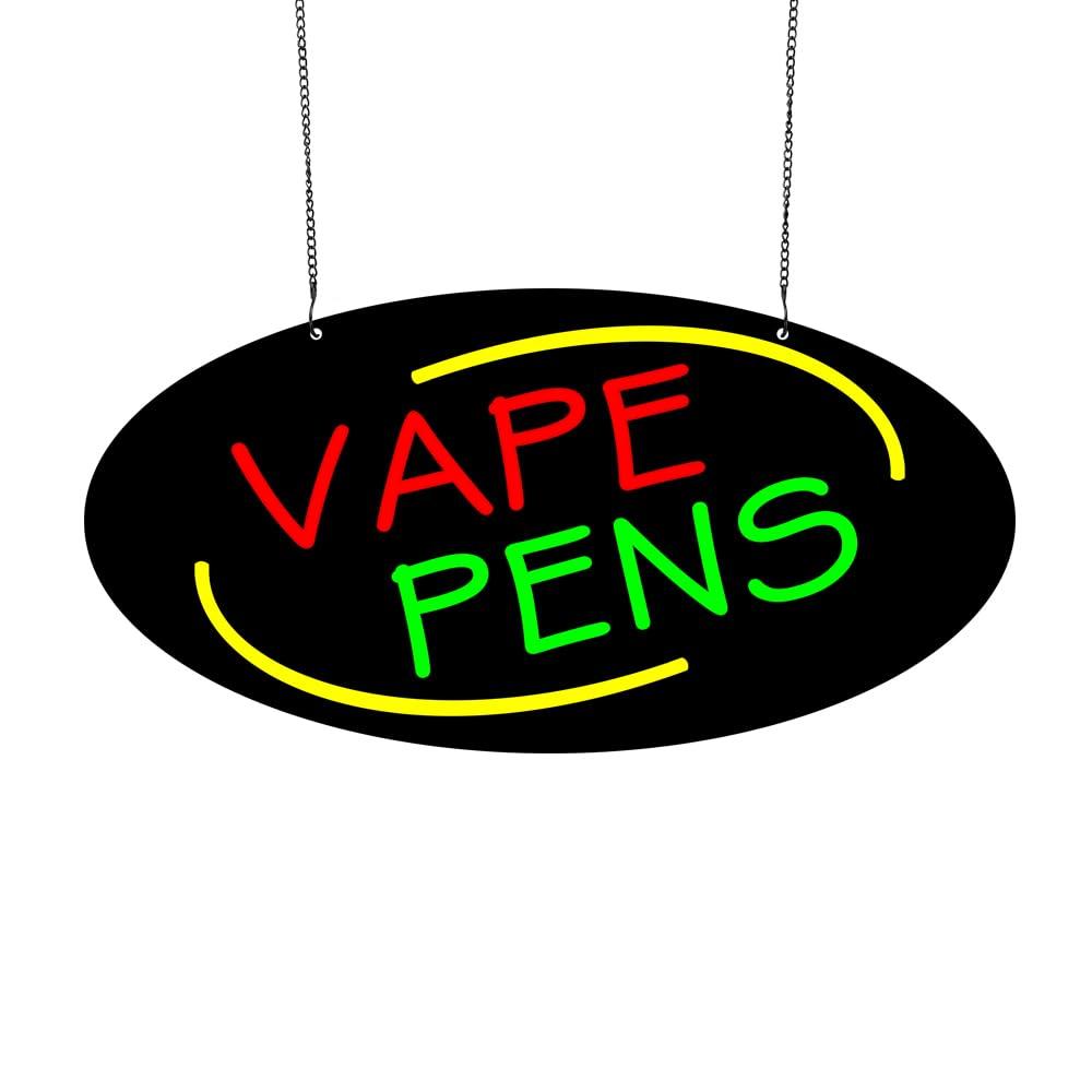 Lampu LED Neon Sign Vape Pens  - Vaping Shop ulasan dan harga