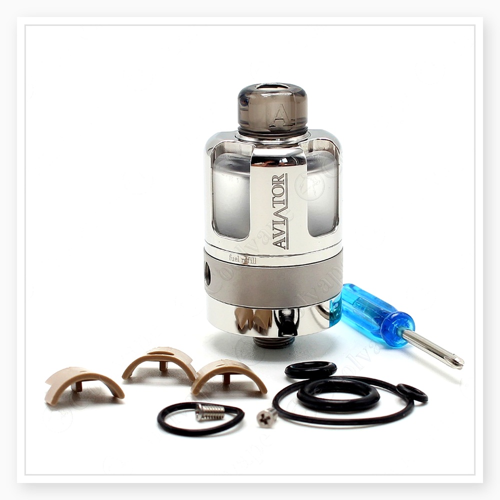 Atomizer Vape RTA Gaya Aviator - Vaping Air ulasan dan harga