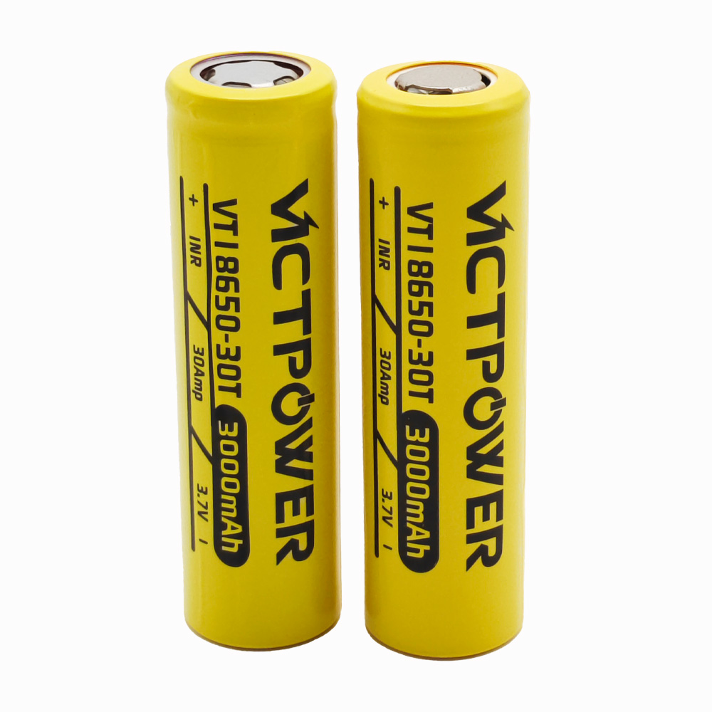 30A Continuous Drain Vicpower  - Vape Battery 18650 ulasan dan harga
