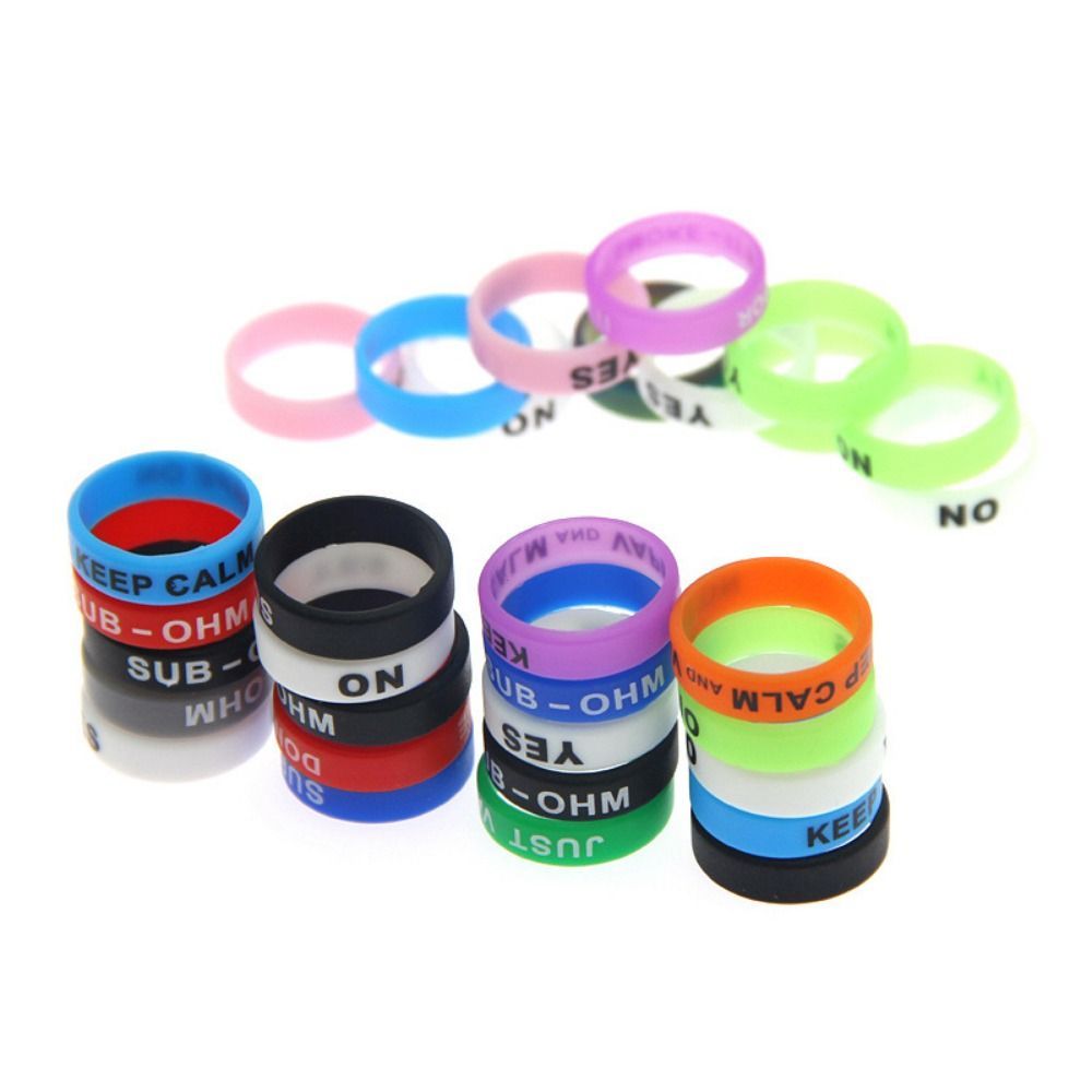 10 Buah Casing Pelindung Gagan - Vape Band Silicone ulasan dan harga