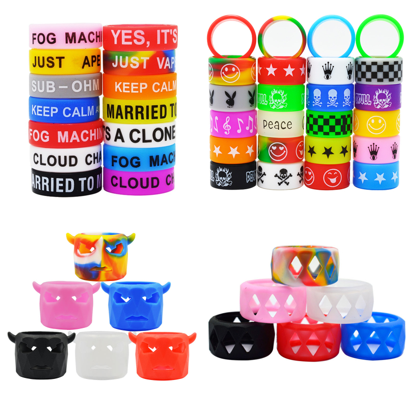 Cincin Anti Selip Silikon 22mm - Vape Band Silicone ulasan dan harga